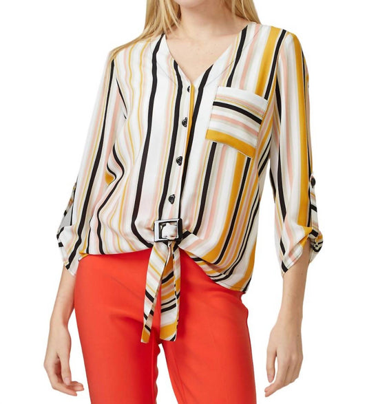 Joseph Ribkoff - Striped Blouse