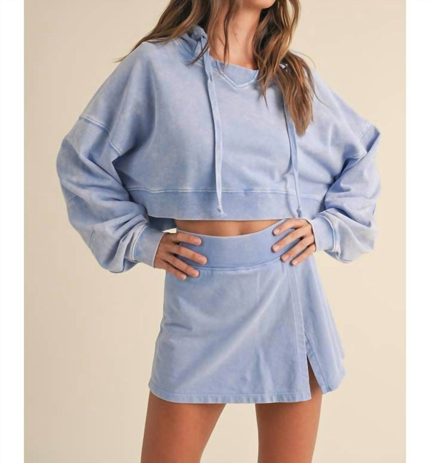 Kimberly C - Mineral Wash Pullover Hoodie