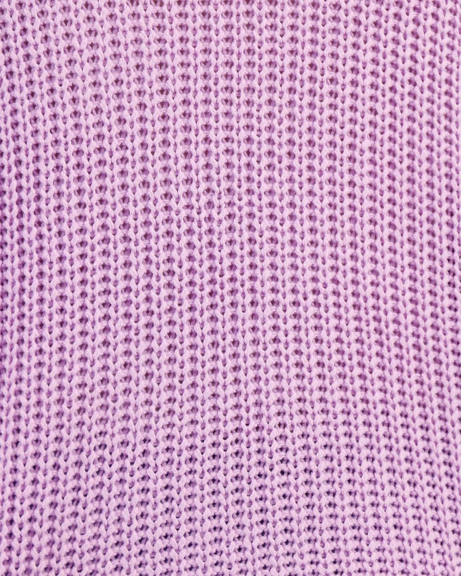 Grace and Lace Boyfriend Slouchy Knit Sweater in orchid - women's sweater - view 8