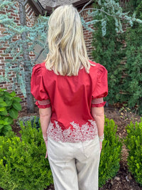 Whimsical Mimsy - Bloom Puff Sleeve Blouse