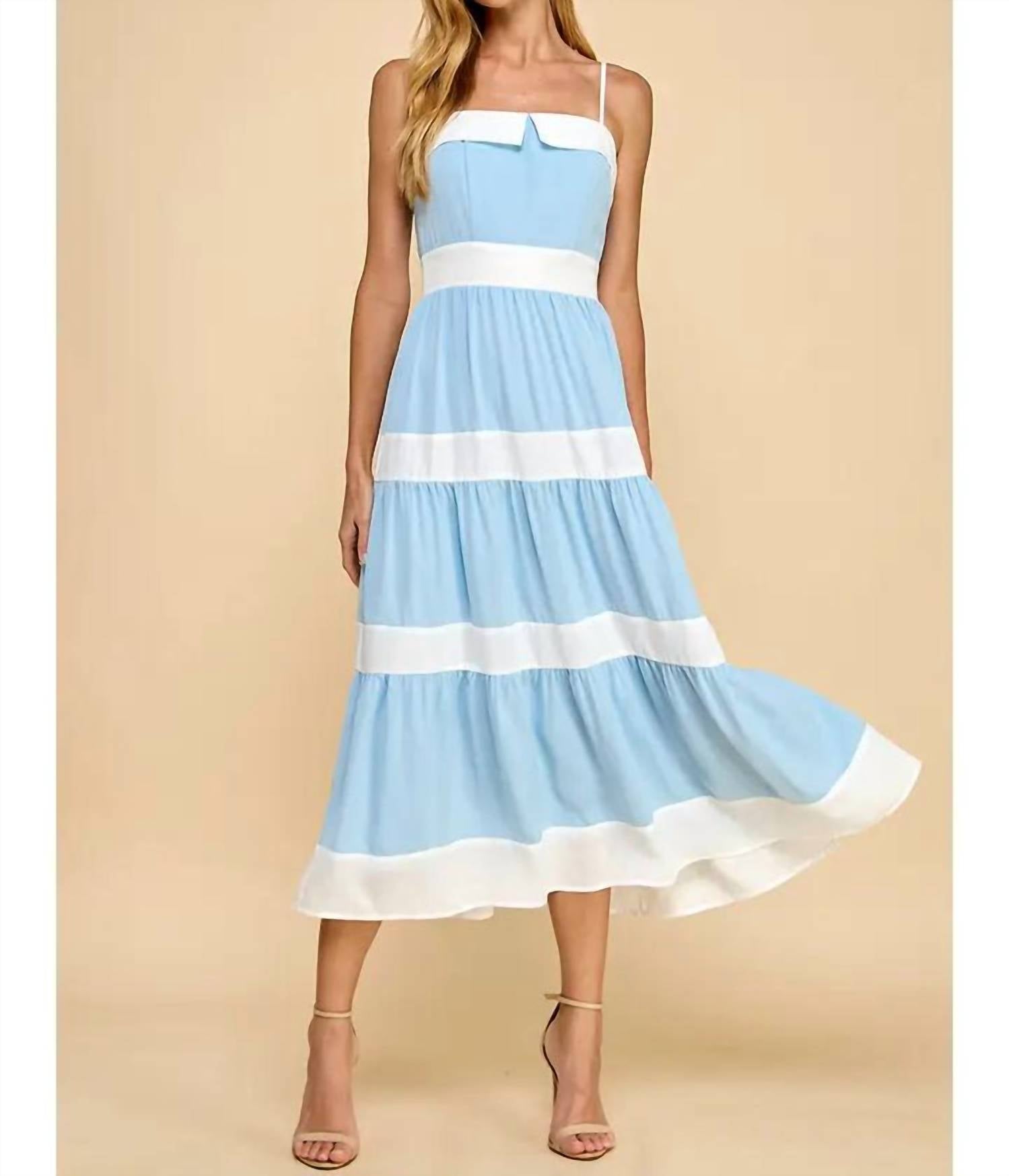 Tcec - Swing Into Spring Midi Dress