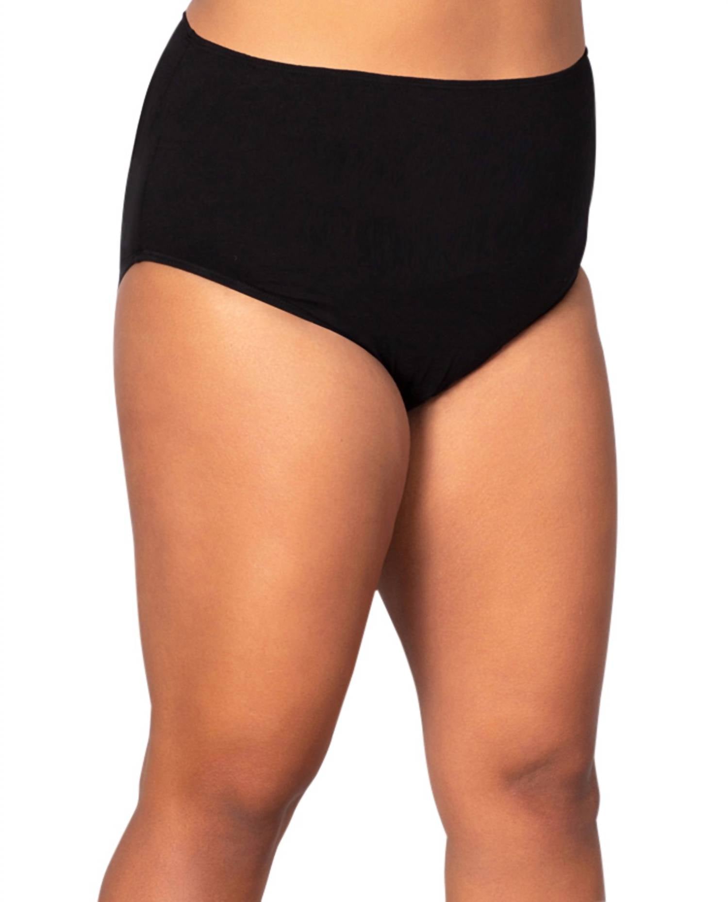On The Plus Side - Plus Size Cotton Solid Panties