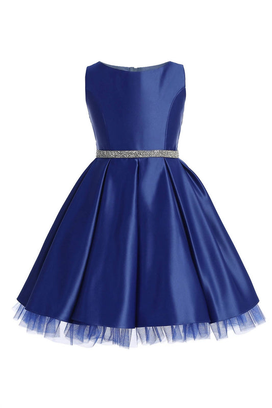 Sweet Kids - Girl's Child Satin Special Occasion Dress