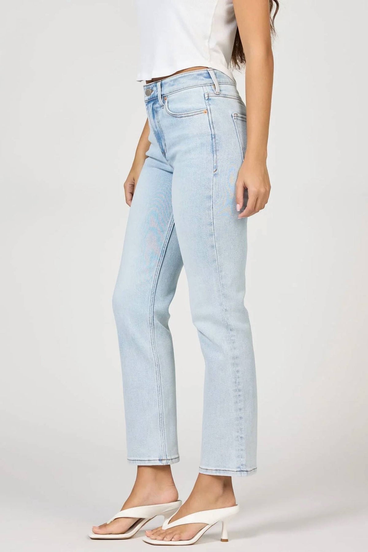 Dear John Denim - Anika Mid-rise Straight Leg Jeans