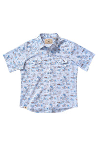 Western Aloha - Paniolo Short Sleeve Polo