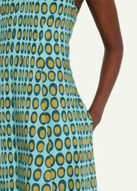 Christopher John Rogers - Wiggle Dot V-neck Midi Dress
