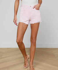 L'Agence - Beck Raw-Hem Jean Short