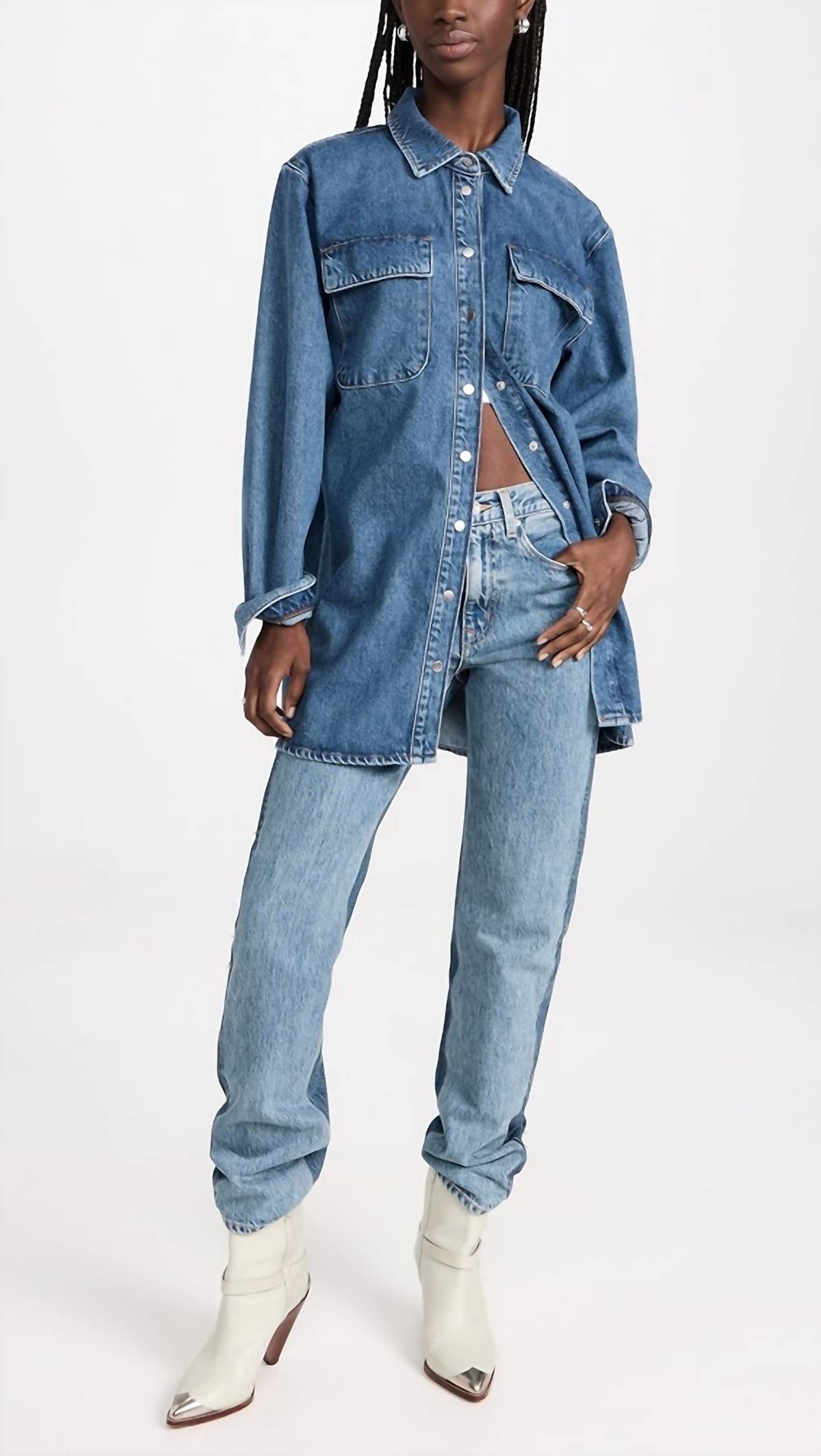 Slvrlake - Re-worked Paneled London Jeans