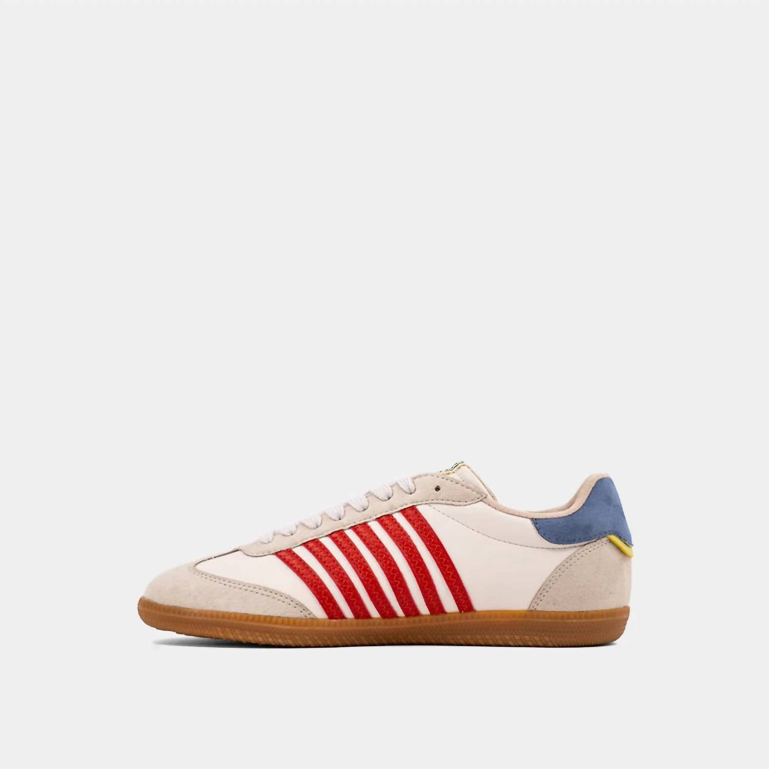 SHU SHOP Women's Stevie Sneaker in dark red - women's sneaker - alternate view