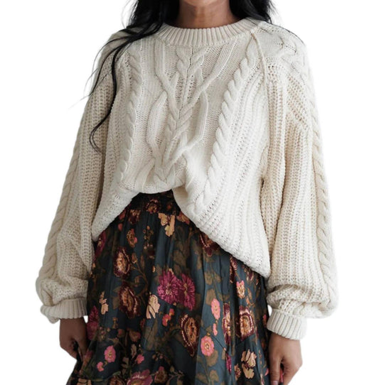 Free People - Frankie Cable Sweater