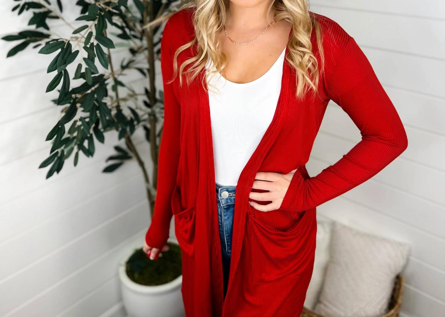Blakeley - Wanna Dance Rayon Blend Long Sleeve Cardigan