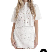 Karina Grimaldi - Elin Embroidered Top