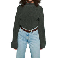 Nation Ltd - Briar Cuffed Funnel Neck Sweater