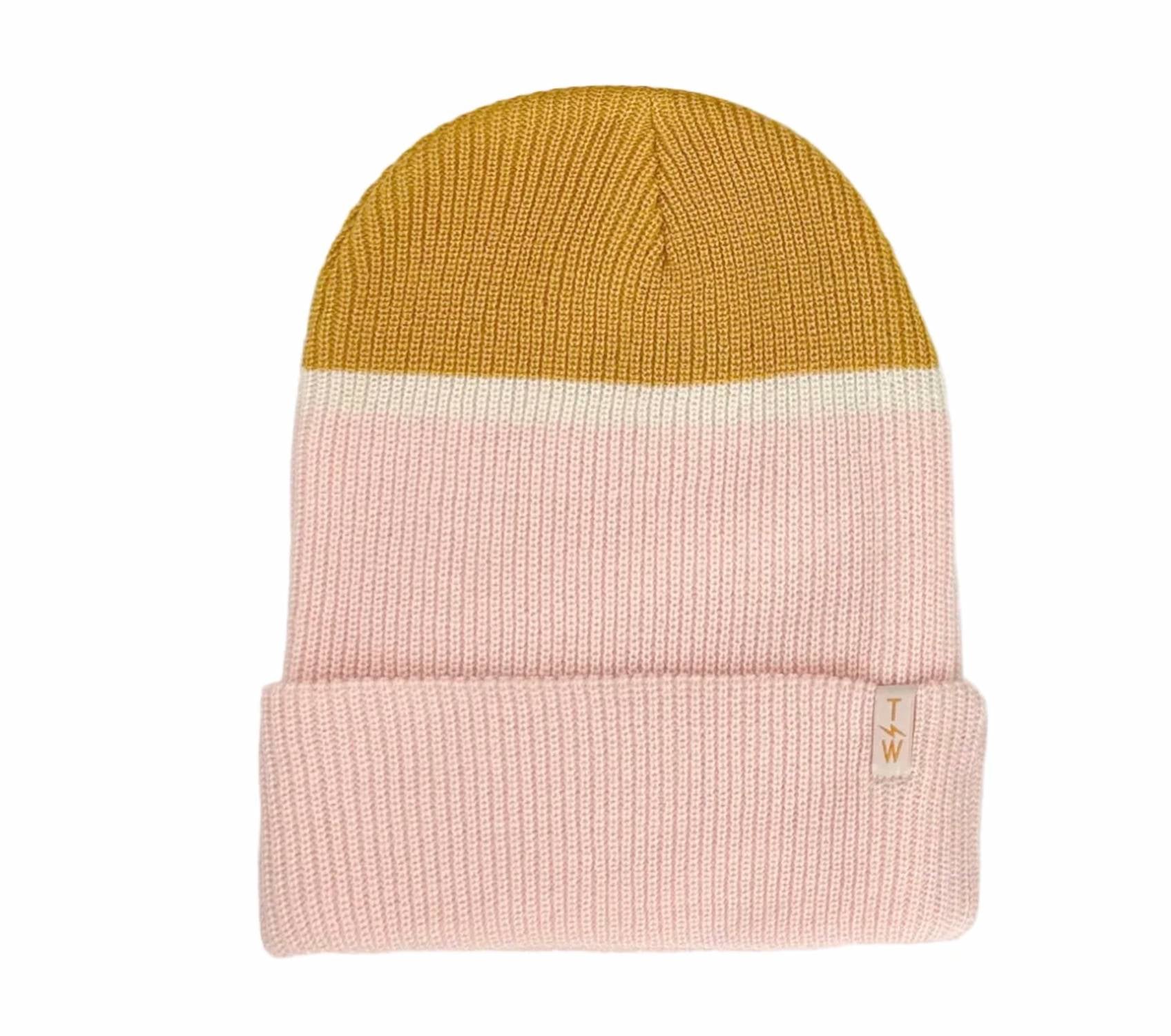 Tiny Whales - Kids' Two Tone Color Beanie