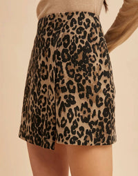 Anniewear - Leopard Mini Skirt