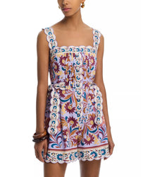 Farm Rio - Flower Tiles Romper