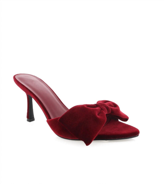 Billini - Women Xandi Velvet Heel