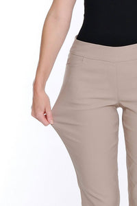 Slimsation By Multiples - Pull-on Ankle Pant With Real Pockets