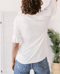 Unique Neckline Top