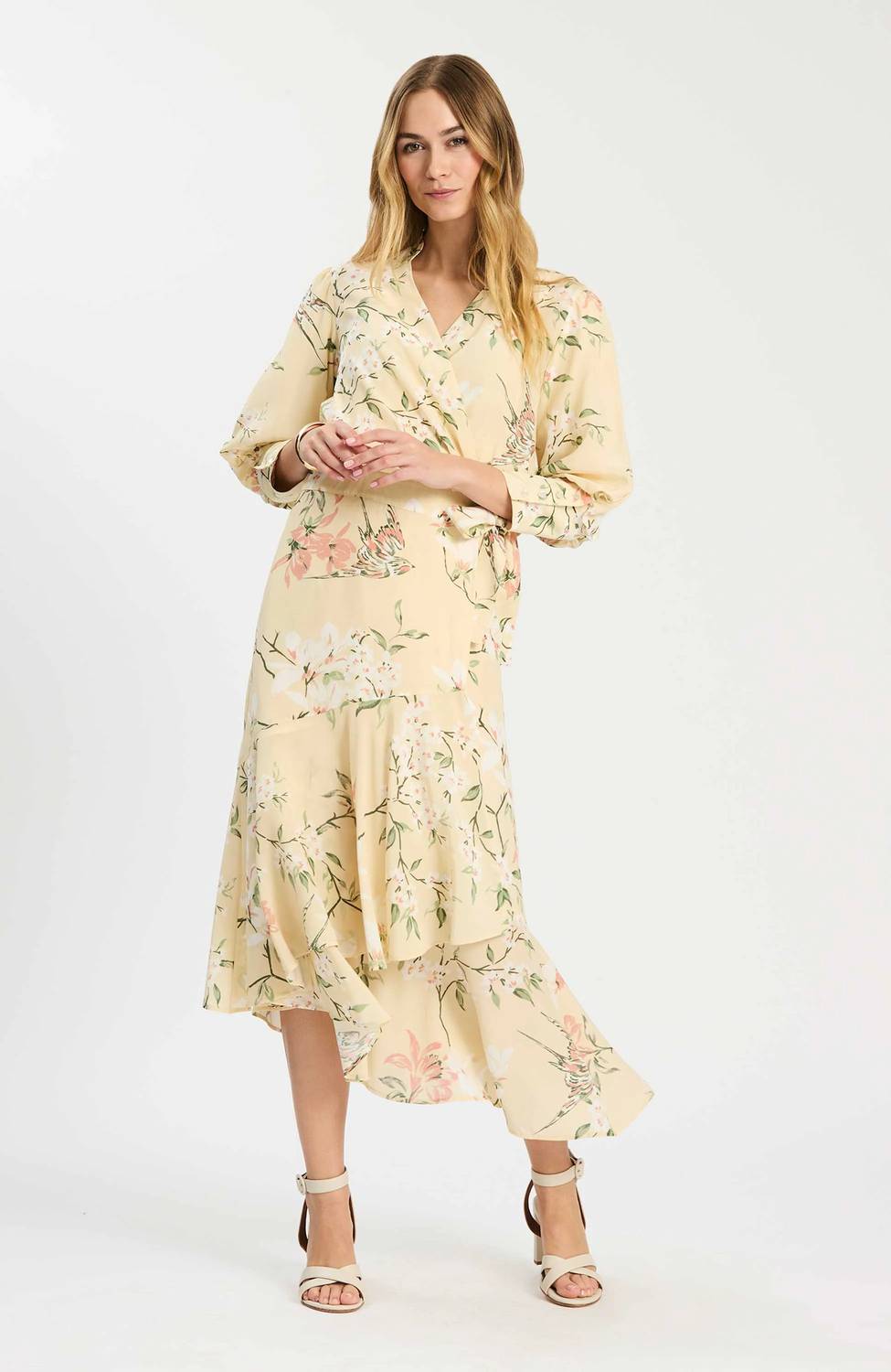 Tyler Boe - Jules Silk Starling Floral Dress