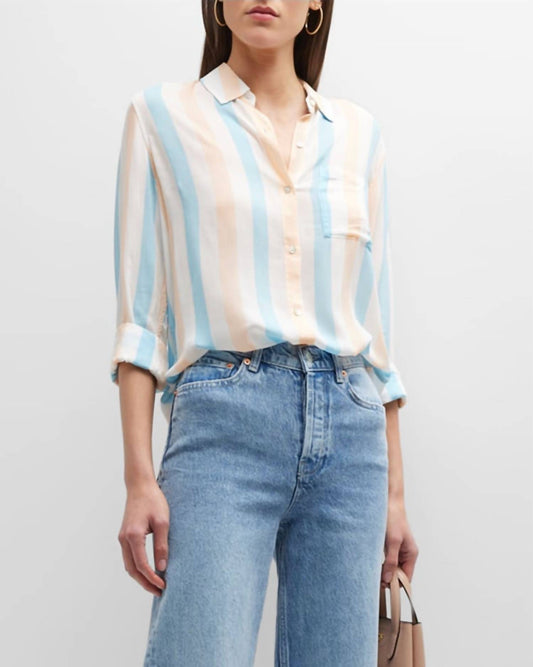 Josephine Striped Button-Front Shirt