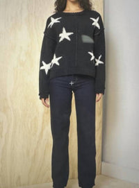 Vintage Havana - Jacquard Star Sweater