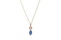 Avenue Chic - Women's Rectangular Drop Necklace