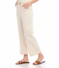 Karen Kane - Naomi Cropped Wide Leg Jeans