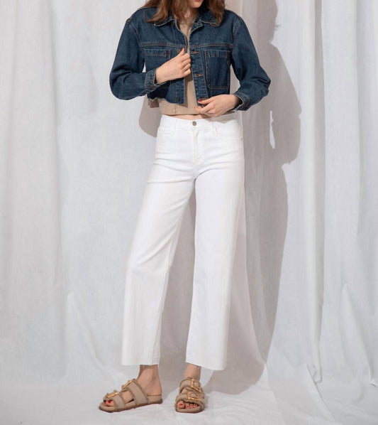 Just Black Denim - Mid Rise Slim Palazzo Jeans