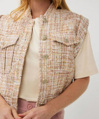 Esqualo - Winna Tweed Waistcoat Vest