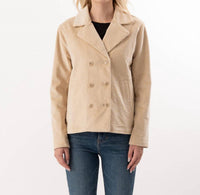 Elliott Lauren Corduroy Blazer in natural - women's jacket