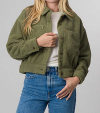 Reef - Sammie Sherpa Trucker Jacket