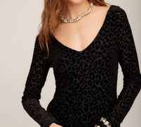 Fifteen Twenty - Julia Velvet Burnout Dress