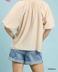 Umgee - Embroidered Boho Top