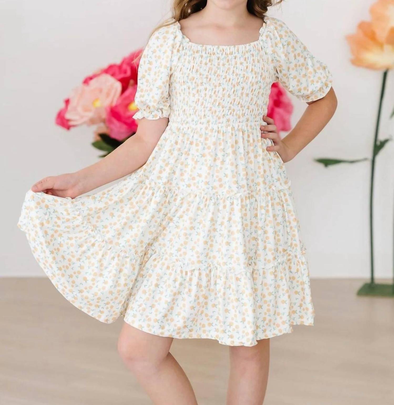 Mila & Rose - Girls Smocked Dress