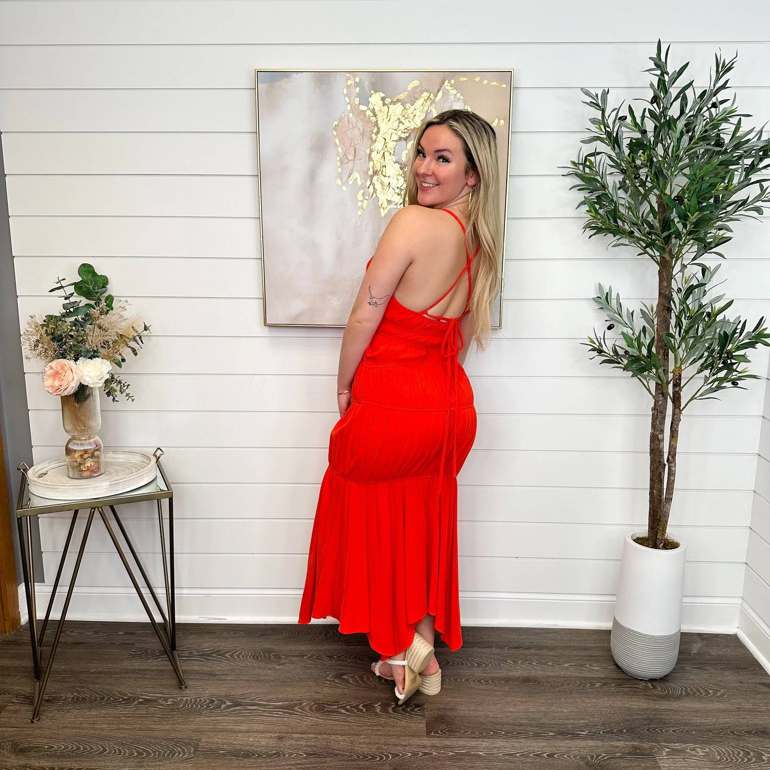 Sew In Love - Cute Honey Tiered Maxi Dress