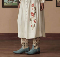 The Great. - Western Embroidered Highland Skirt