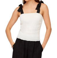 Fifteen Twenty - Annie Ribbon Tie Top