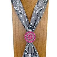 Western Elite Jewelry - Women's Stone Wild Rag Scarf Slide