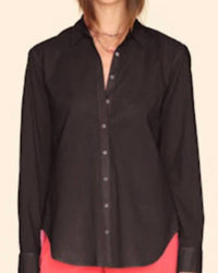 XIRENA Beau Stallion Shirt in black - women's t-shirt - detail view