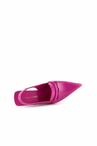 United Nude - Women's Raila Loafer Mid Block Heel Sandal
