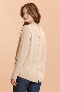 Tyler Boe - Cashmere Button Back Sweater