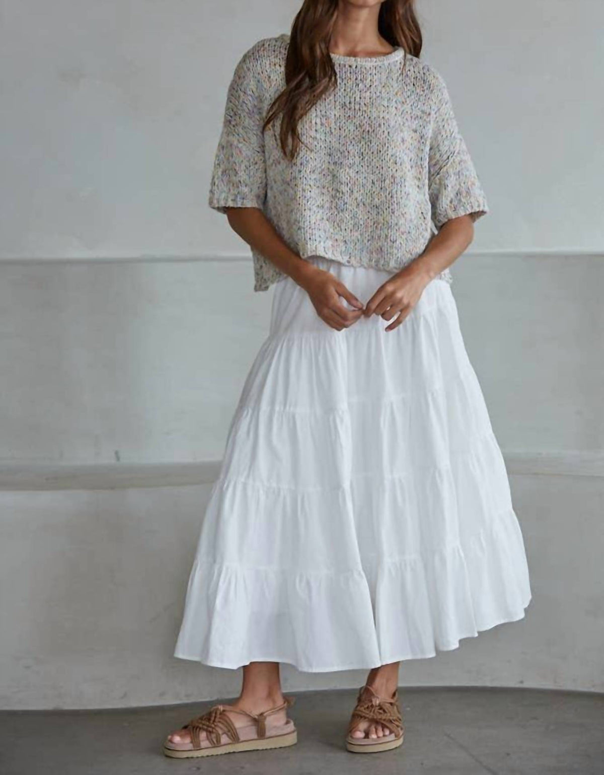 By Together - Short Sleeve Crew Sweater