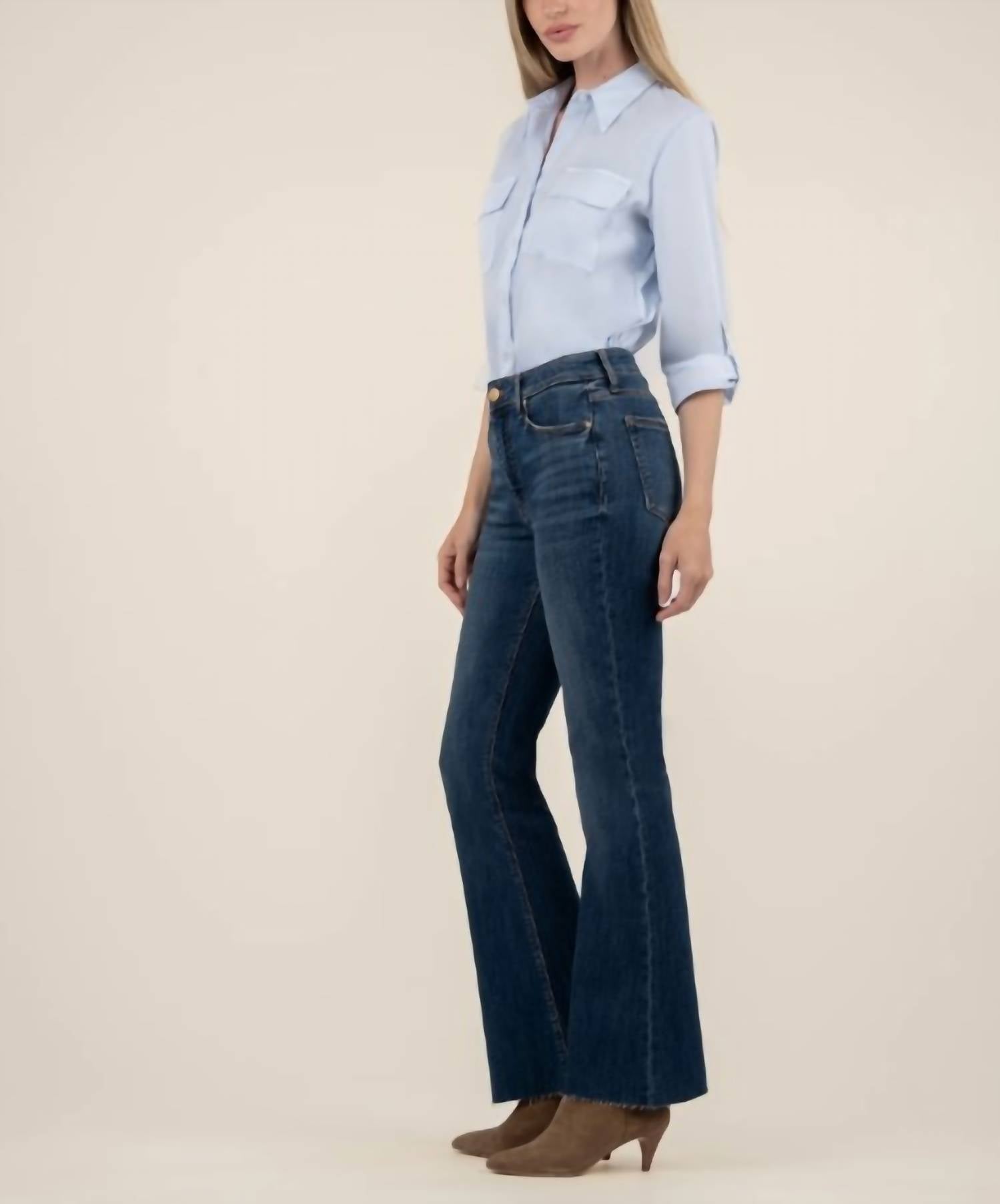 Kut From The Kloth - Stella High Rise Flare Jeans
