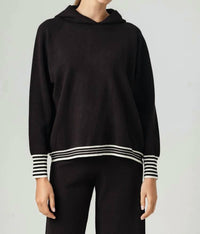 Sundays - Stripe Cuff Hoodie