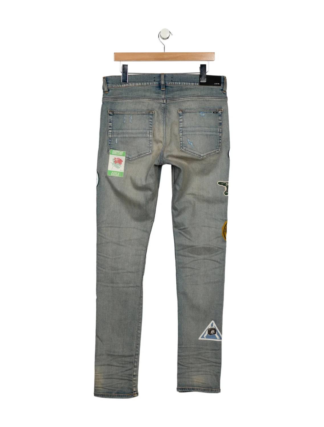 Amiri - Men's Travel Patch Repair Jeans