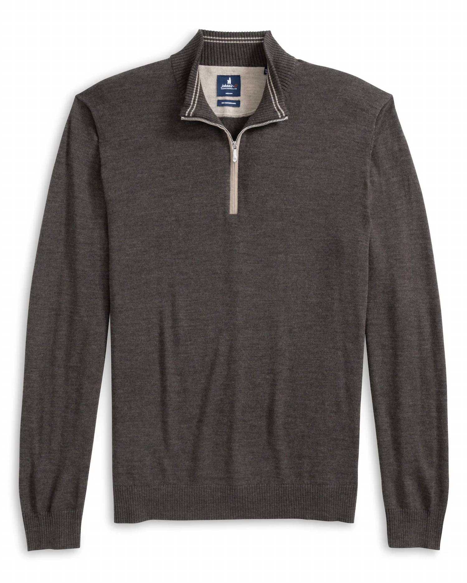 Johnnie-O - Men's Raynor Merino Zip Sweater
