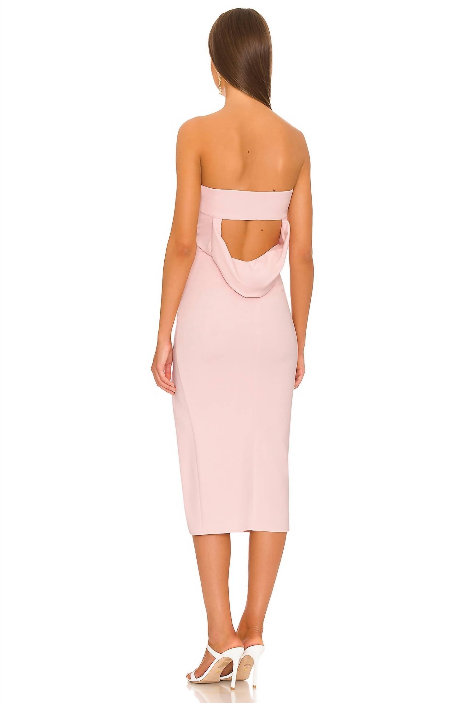 Katie May - Grace Midi Strapless Gown Dress