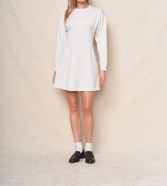 Stateside - Pintuck Fleece Mini Dress