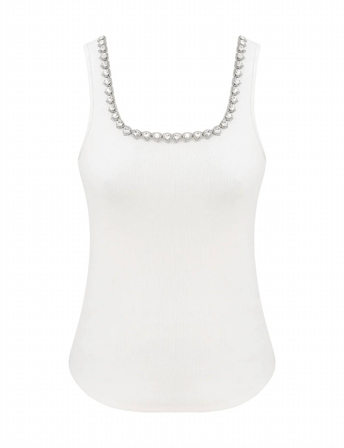 Zimmermann - Square Neck Embellished Tank